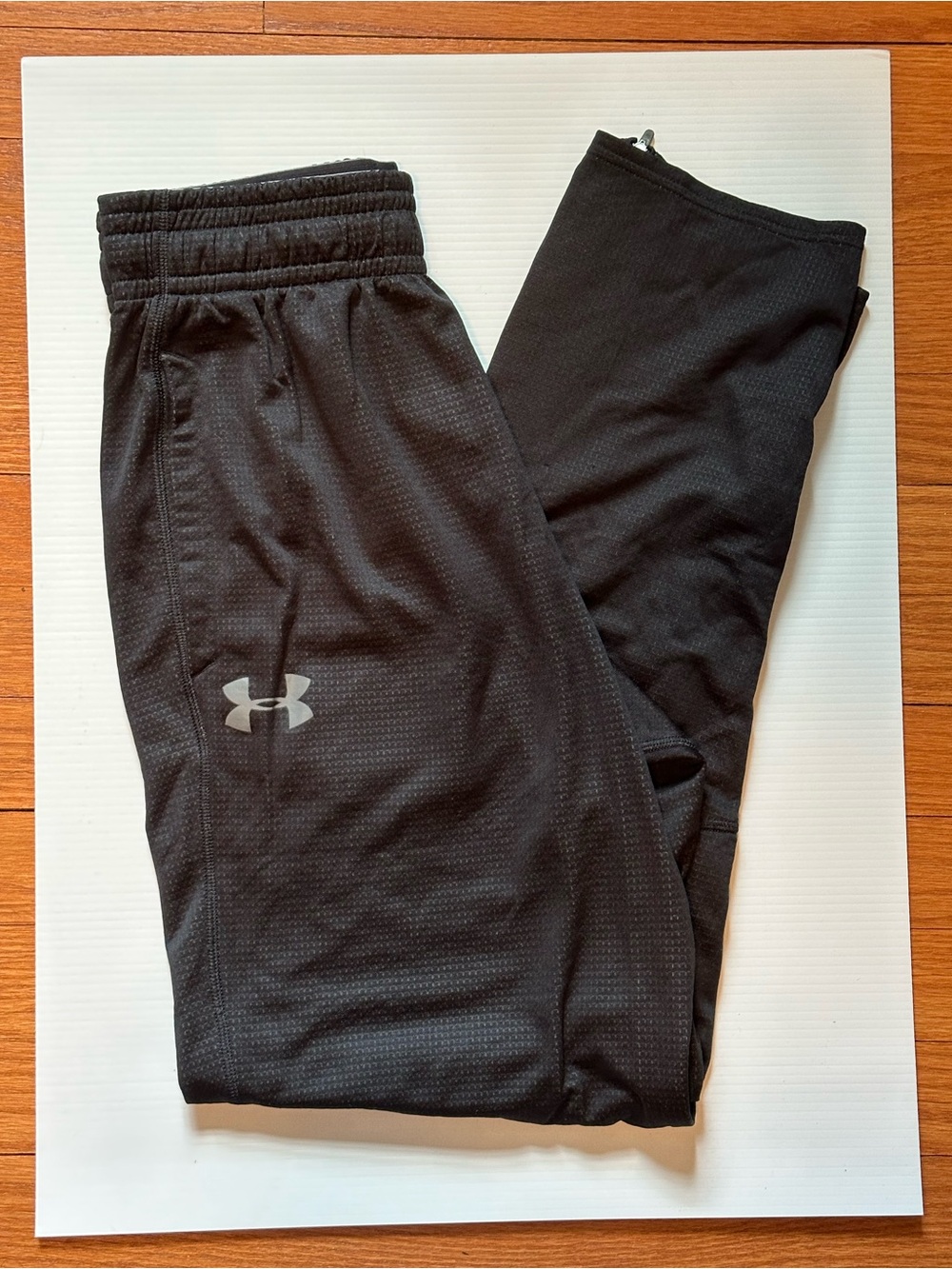 Under Armour Black Men's Performance Joggers with Reflective Logo